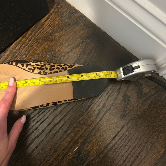 Banana Republic Calf Hair Leopard slides - Picture 6 of 6